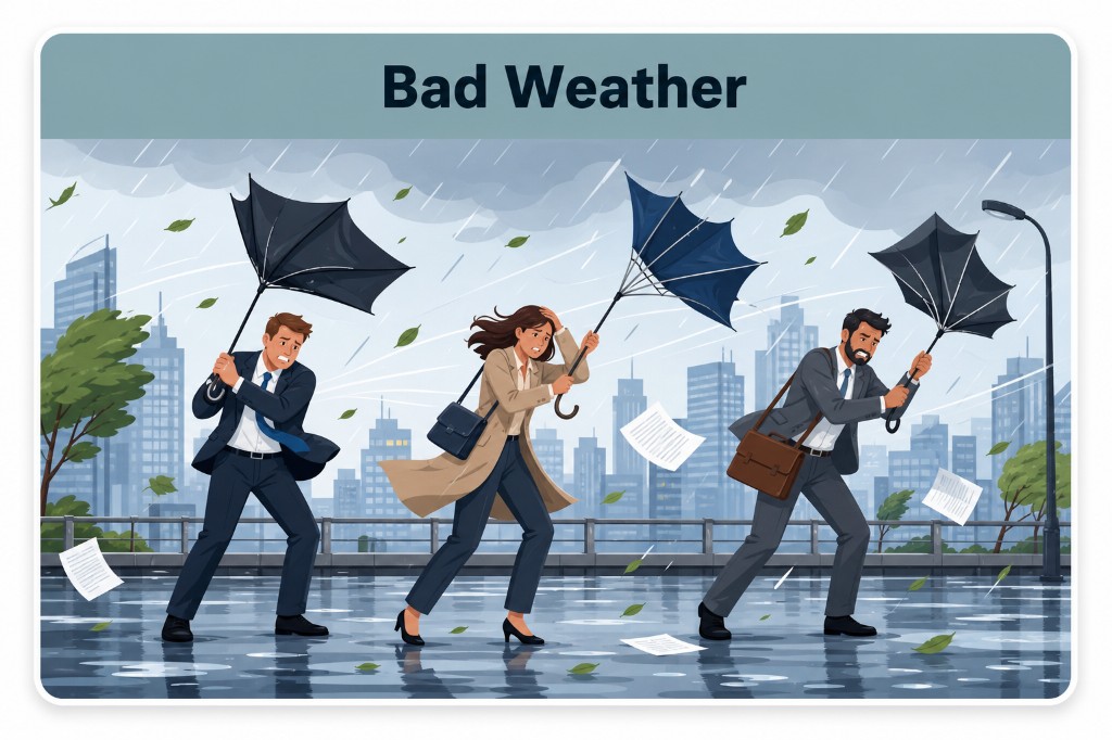 Bad Weather — crisis response and employee safety